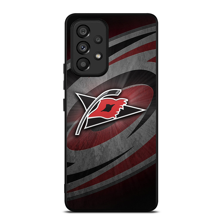 CAROLINA HURRICANES HOCKEY LOGO 2 Samsung Galaxy A53 5G Case Cover