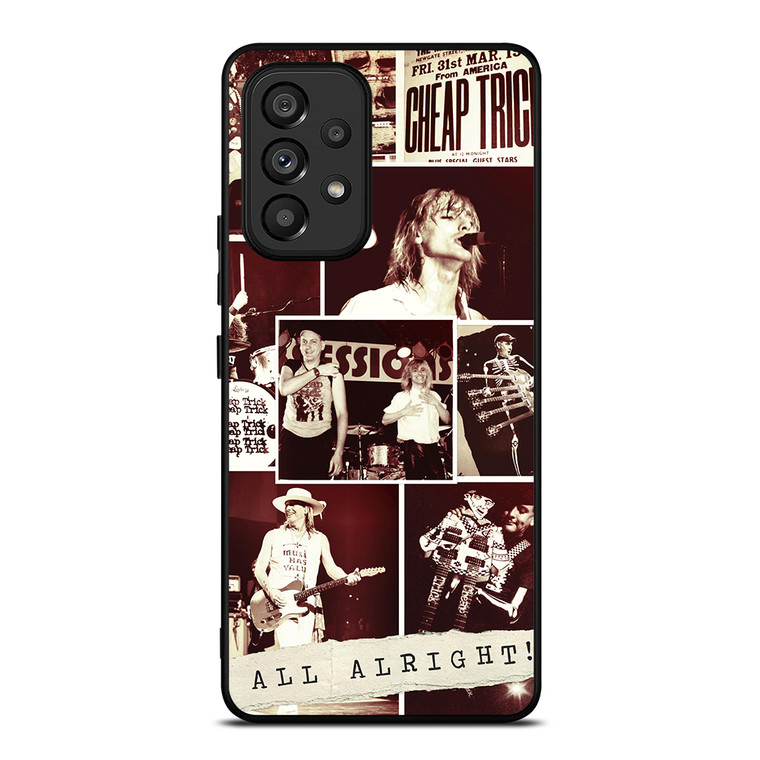 CHEAP TRICK BAND COLLAGE Samsung Galaxy A53 5G Case Cover