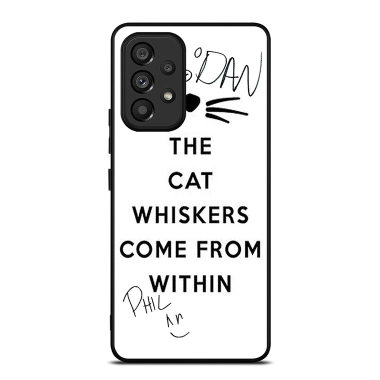DAN AND PHIL THE WHISKERS 2 Samsung Galaxy A53 5G Case Cover