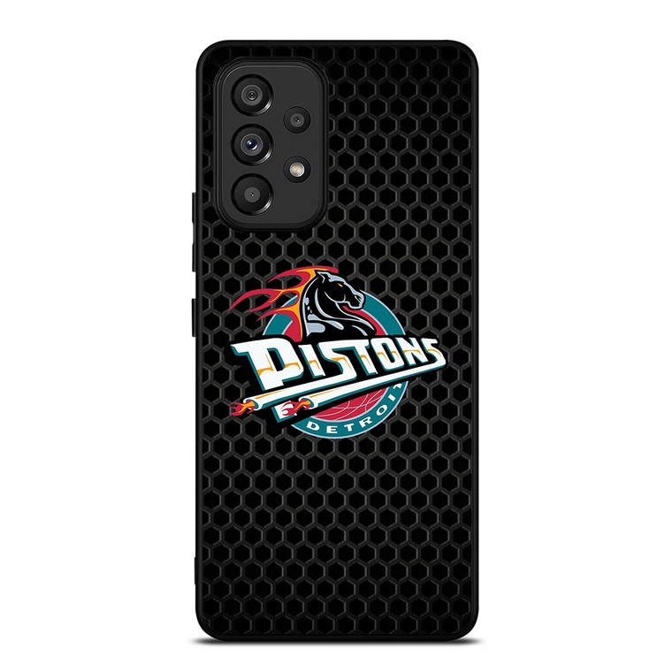 DETROIT PISTONS METAL LOGO Samsung Galaxy A53 5G Case Cover