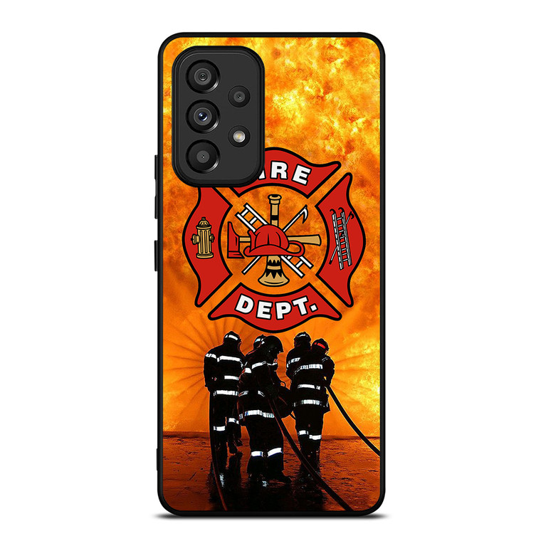 FIREFIGHTER FIREMAN LOGO Samsung Galaxy A53 5G Case Cover
