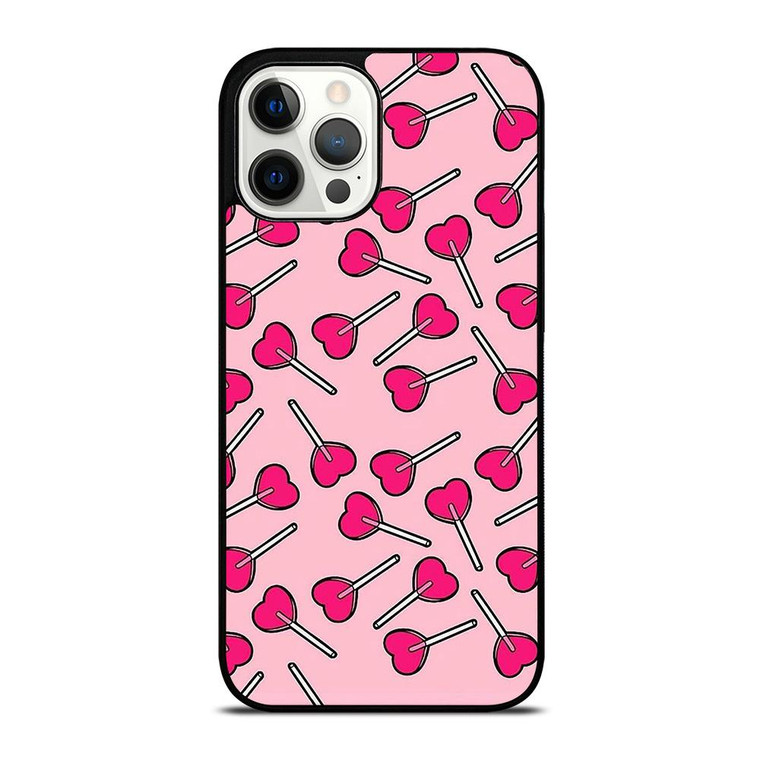 HEARTS LOLLIPOP iPhone 12 Pro Max Case Cover