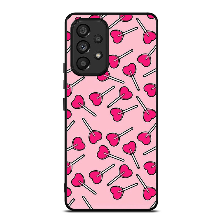 HEARTS LOLLIPOP Samsung Galaxy A53 5G Case Cover