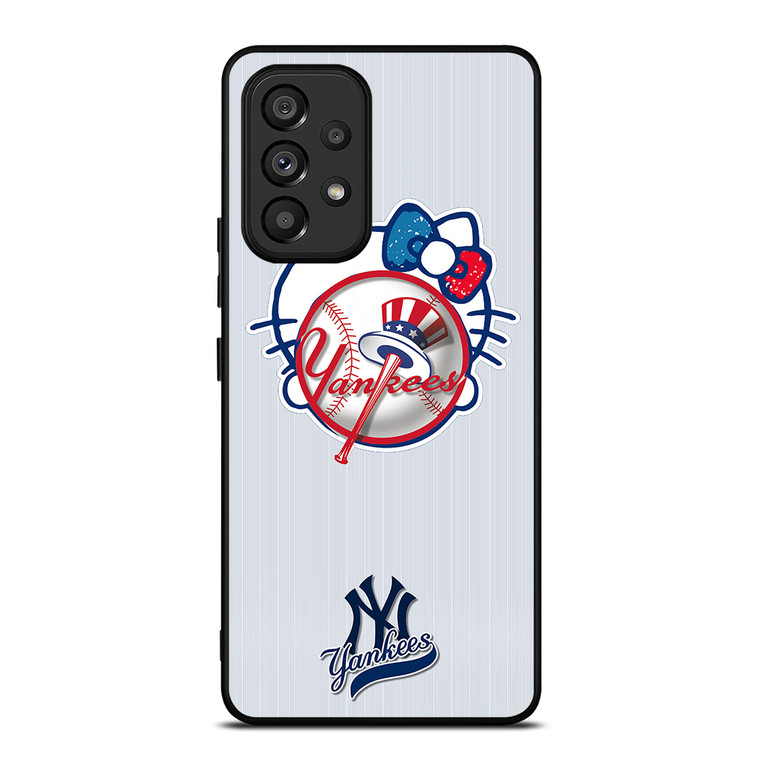 HELLO KITTY NEW YORK YANKEES Samsung Galaxy A53 5G Case Cover