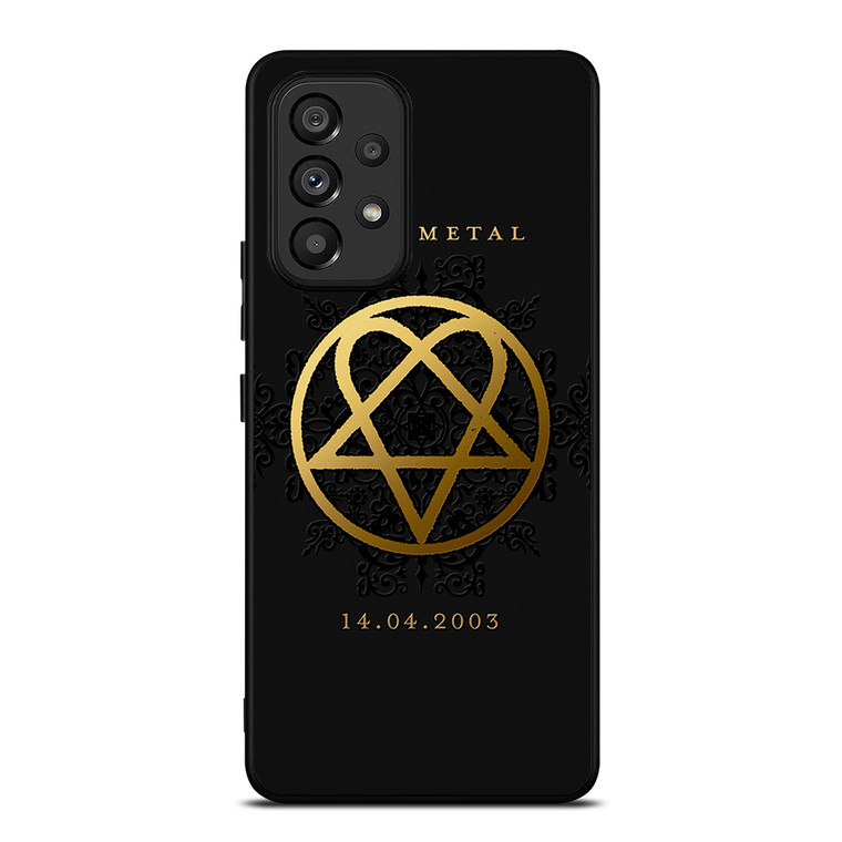 HIM BAND GOLD LOGO Samsung Galaxy A53 5G Case Cover