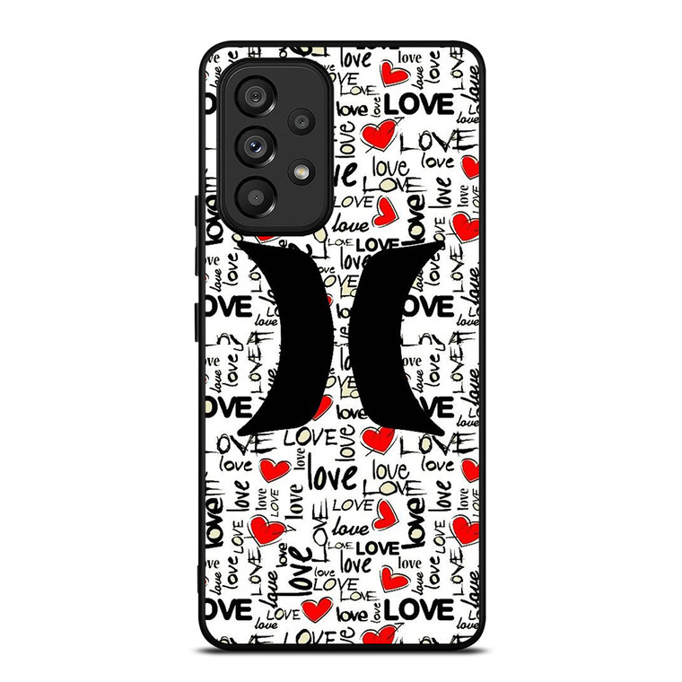 HURLEY LOGO PATTERN Samsung Galaxy A53 5G Case Cover