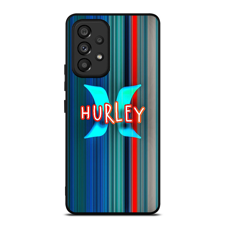 HURLEY STRIPE LOGO Samsung Galaxy A53 5G Case Cover