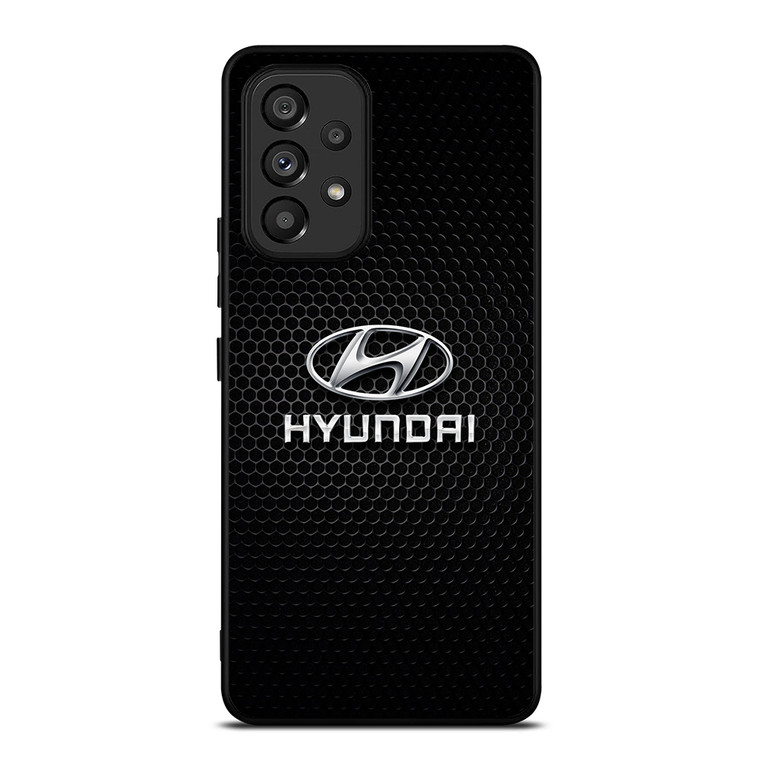 HYUNDAI METAL LOGO Samsung Galaxy A53 5G Case Cover
