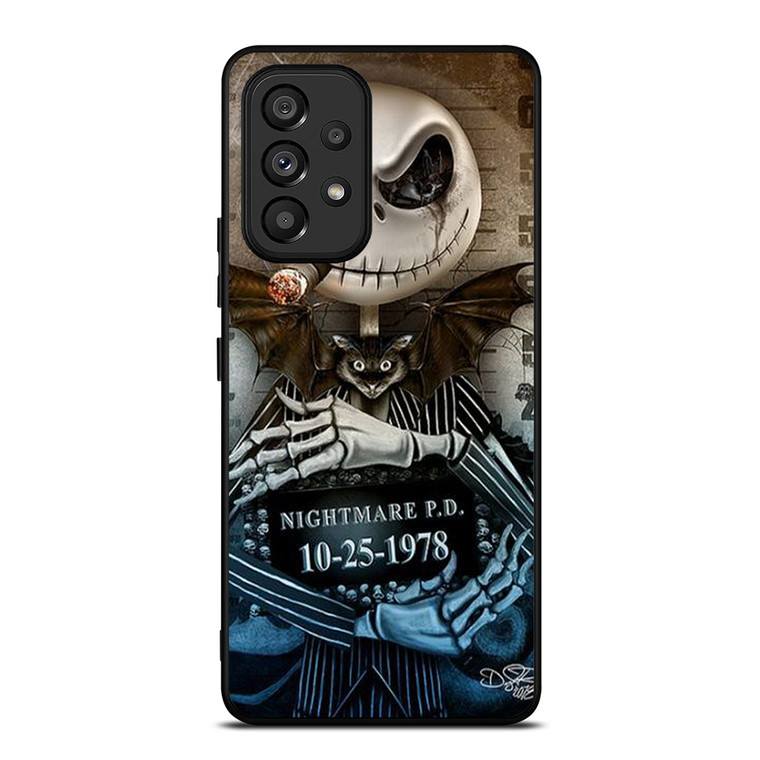 JACK SKELLINGTON NIGHTMARE BEFORE CHRISTMAS Samsung Galaxy A53 5G Case Cover