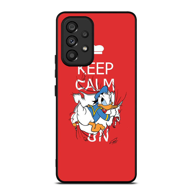 KEEP CALM DONALD DUCK Samsung Galaxy A53 5G Case Cover
