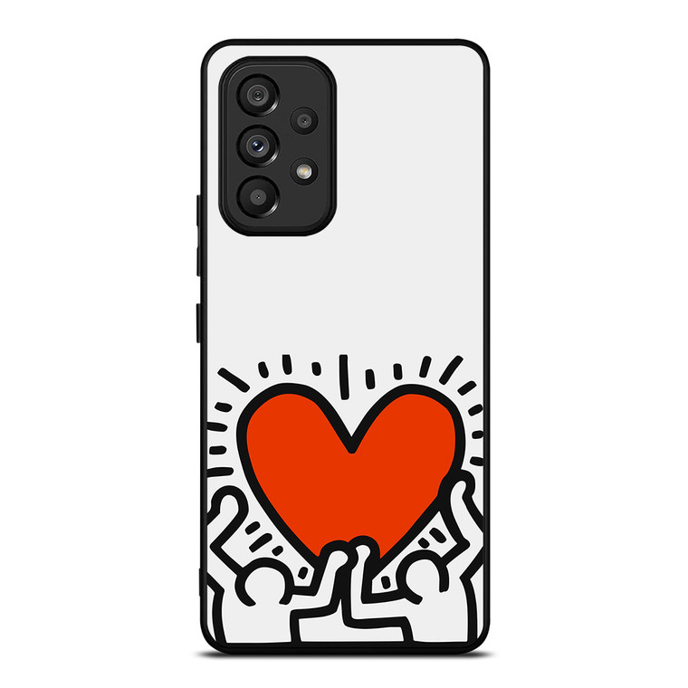 KEITH HARING LOVE 1 Samsung Galaxy A53 5G Case Cover