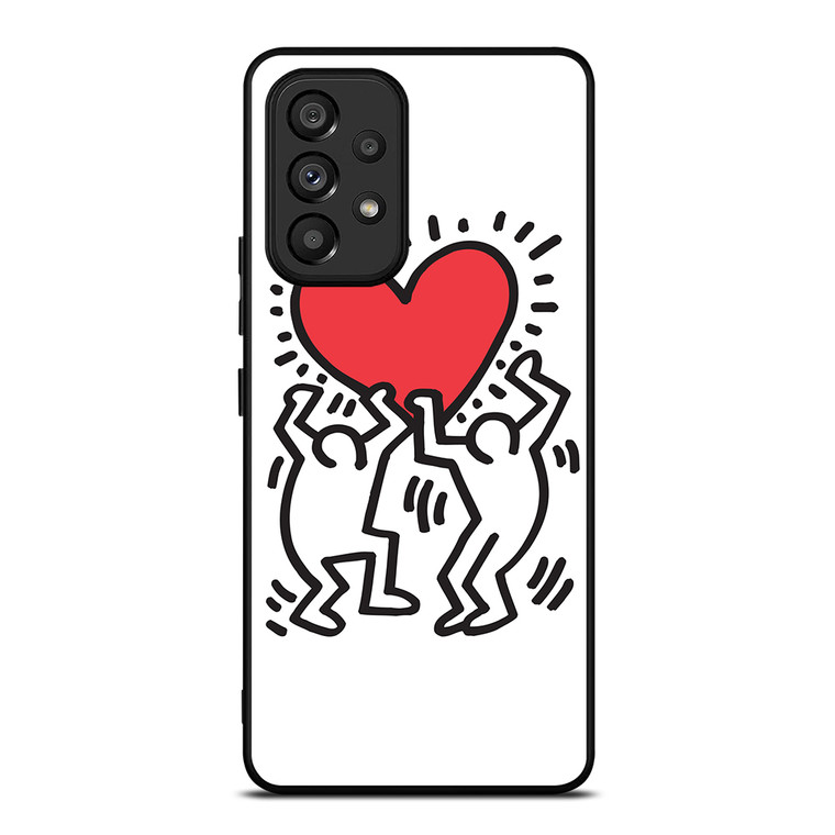 KEITH HARING LOVE 2 Samsung Galaxy A53 5G Case Cover