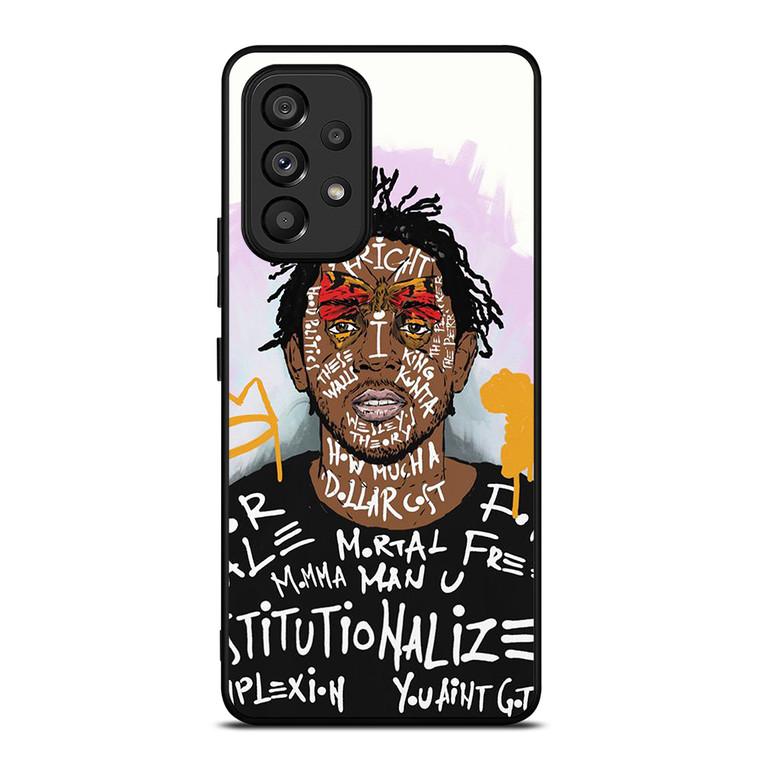 KENDRICK LAMAR FACE ART Samsung Galaxy A53 5G Case Cover
