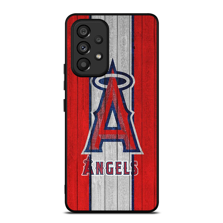 LOS ANGELES ANGELS WOODEN LOGO Samsung Galaxy A53 5G Case Cover