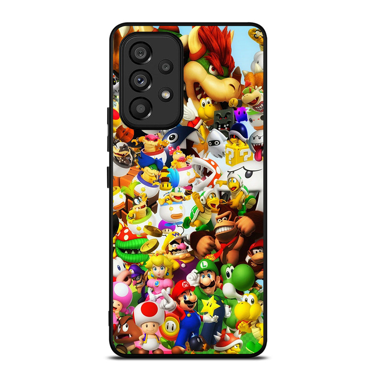 MARIO BROS ALL CHARACTER Samsung Galaxy A53 5G Case Cover