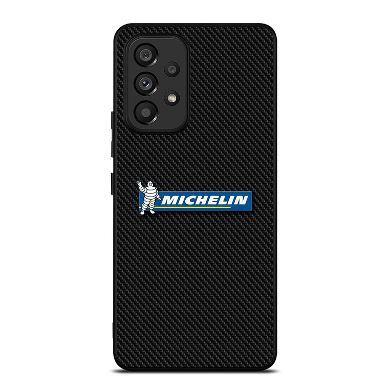 MICHELIN TIRE LOGO CARBON Samsung Galaxy A53 5G Case Cover