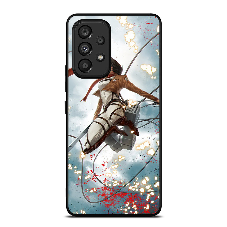 MIKASA ACKERMAN ATTACK ON TITAN Samsung Galaxy A53 5G Case Cover