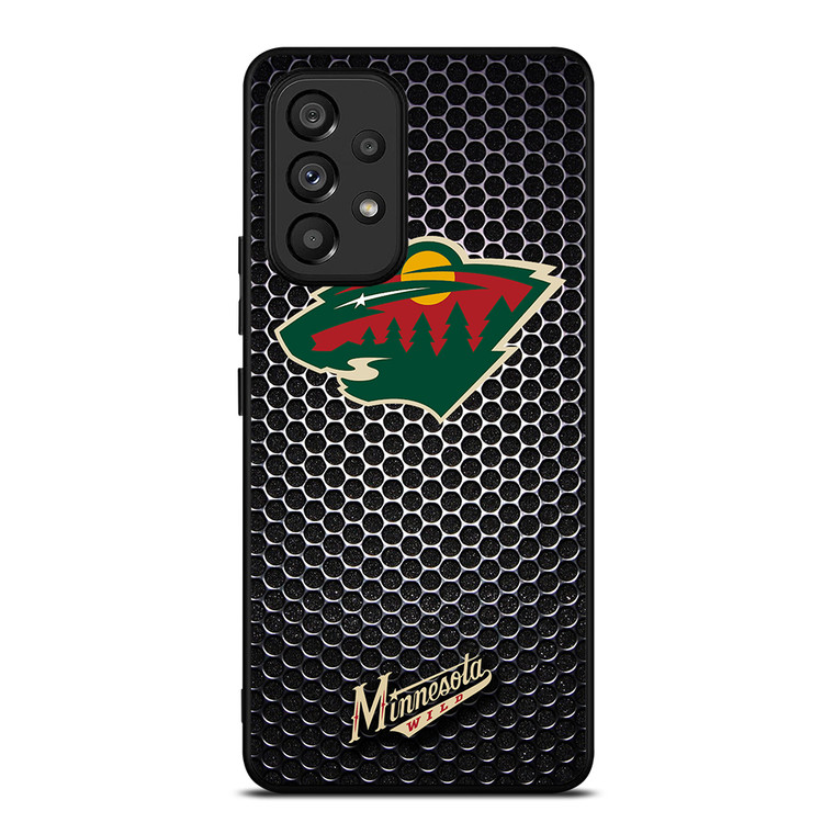 MINNESOTA WILD METAL Samsung Galaxy A53 5G Case Cover