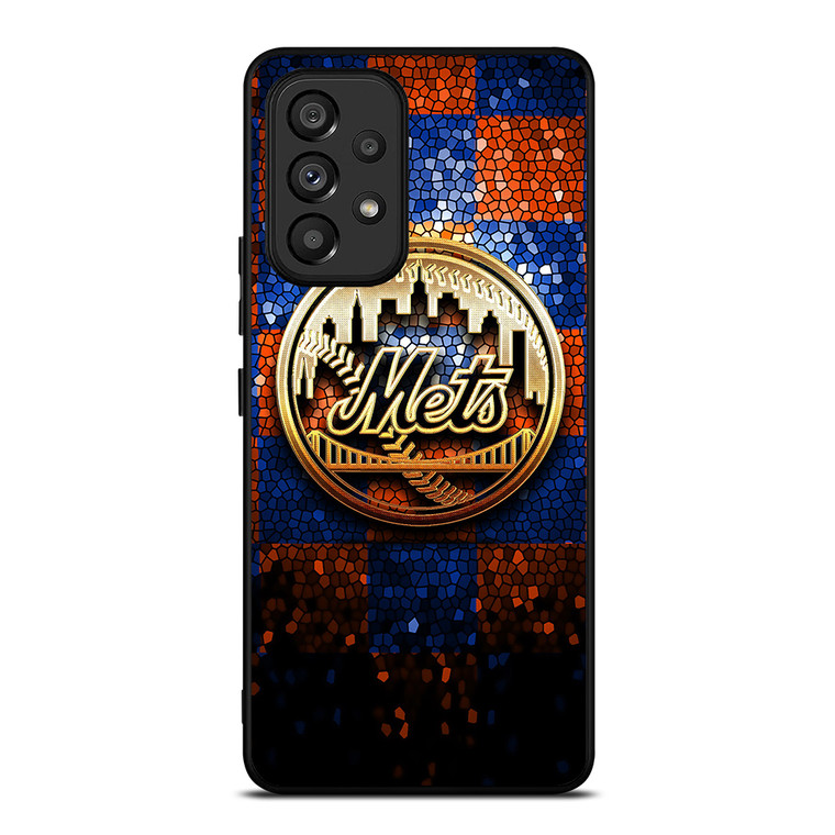NEW YORK METS GOLD LOGO Samsung Galaxy A53 5G Case Cover
