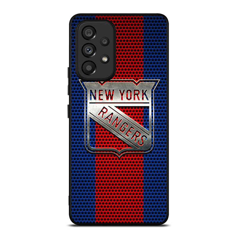 NEW YORK RANGERS METAL Samsung Galaxy A53 5G Case Cover