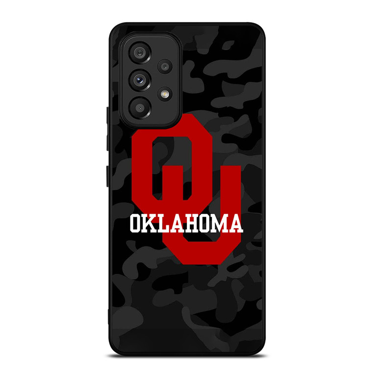 OKLAHOMA SOONERS CAMO Samsung Galaxy A53 5G Case Cover
