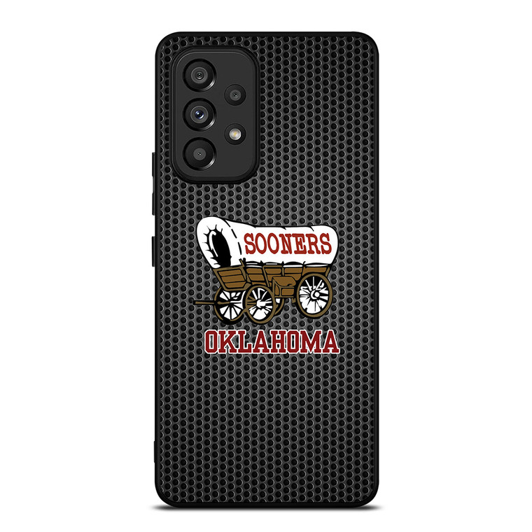 OKLAHOMA SOONERS METAL LOGO Samsung Galaxy A53 5G Case Cover