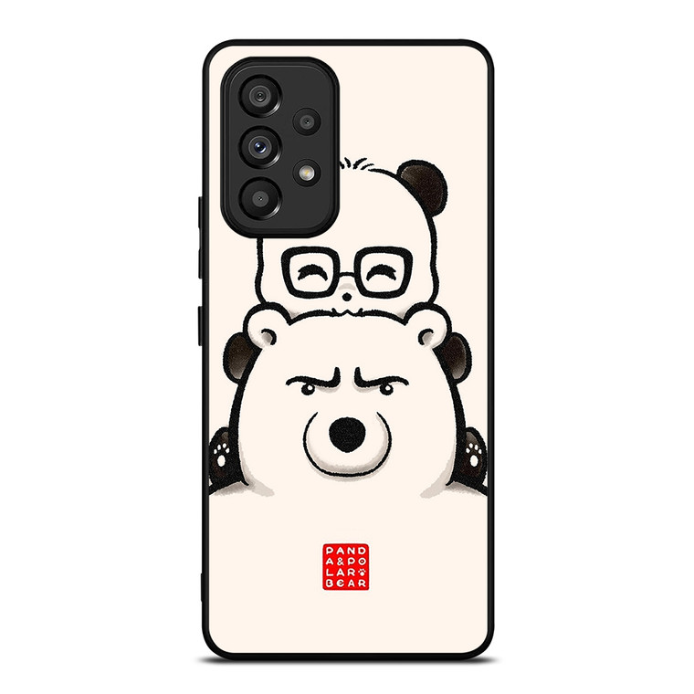 PANDA AND POLAR BEAR Samsung Galaxy A53 5G Case Cover