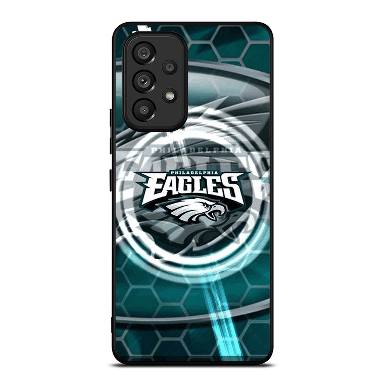 PHILADELPHIA EAGLES HEXAGON Samsung Galaxy A53 5G Case Cover