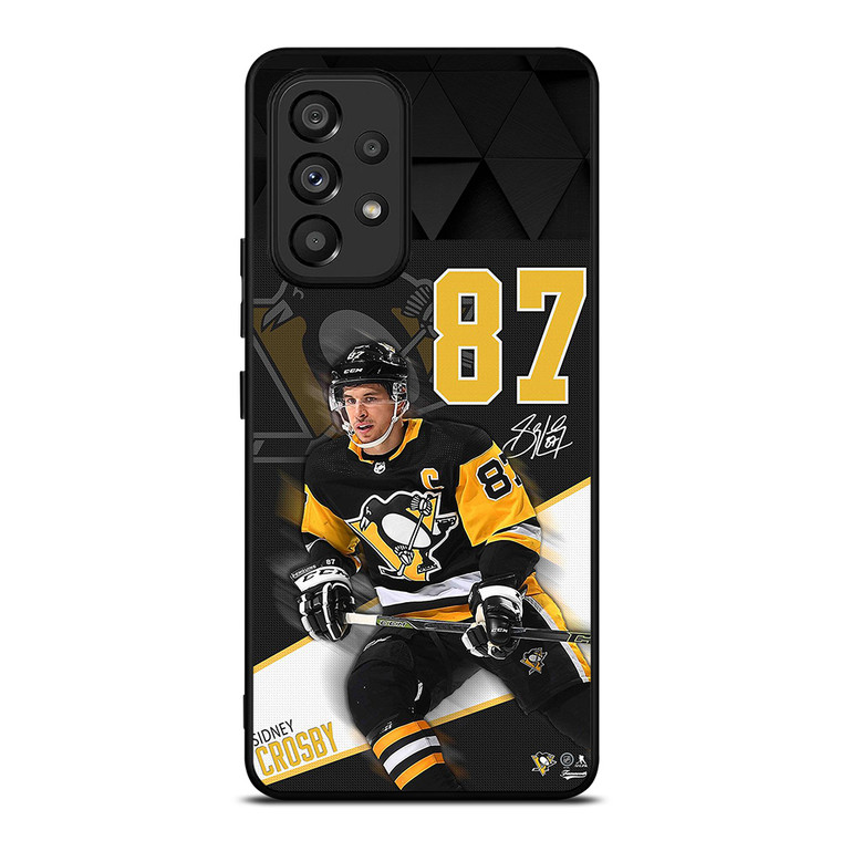PITTSBURGH PENGUINS SIDNEY CROSBY 87 Samsung Galaxy A53 5G Case Cover