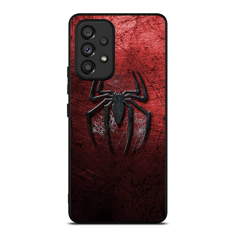 SPIDERMAN GRUNGY LOGO Samsung Galaxy A53 5G Case Cover