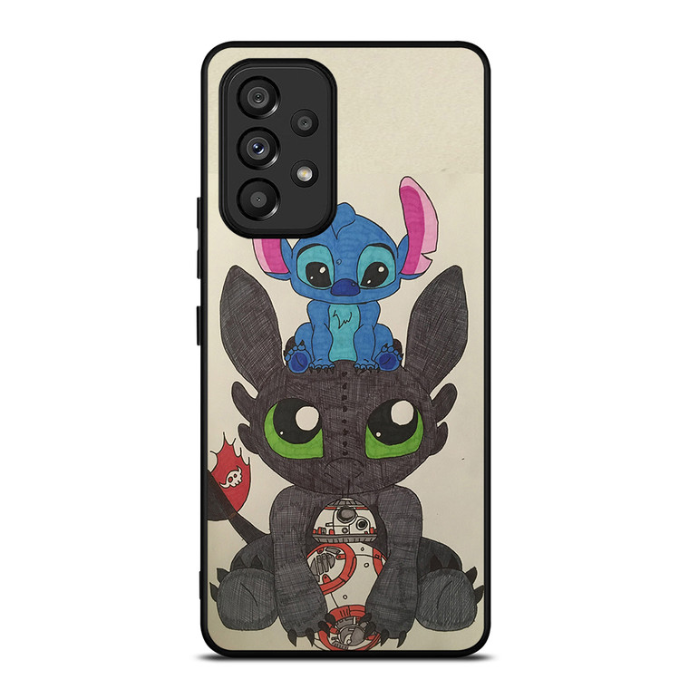 TOOTHLESS AND STITCH Samsung Galaxy A53 5G Case Cover