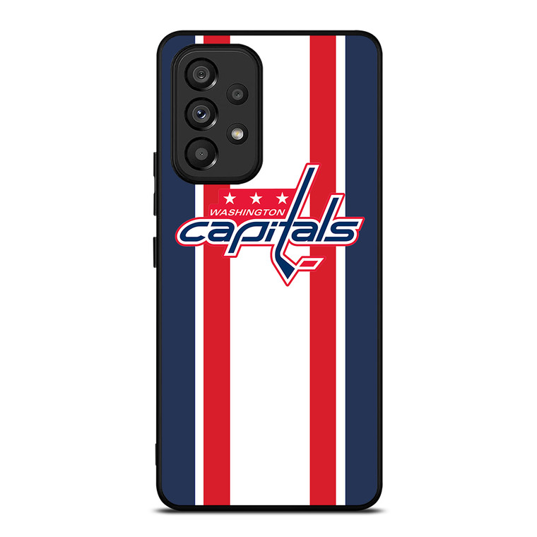 WASHINGTON CAPITALS STRIPE Samsung Galaxy A53 5G Case Cover