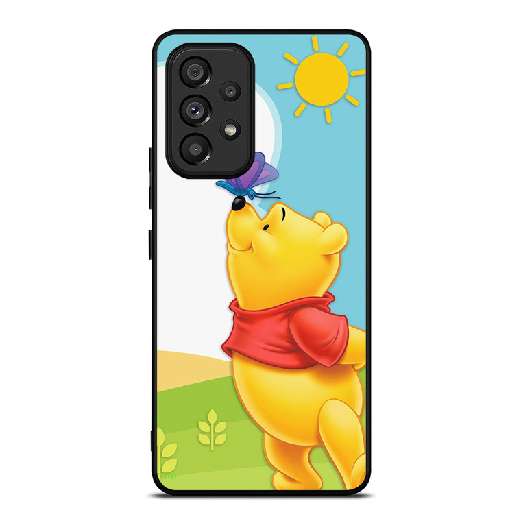 WINNIE THE POOH BUTTERFLY Samsung Galaxy A53 5G Case Cover