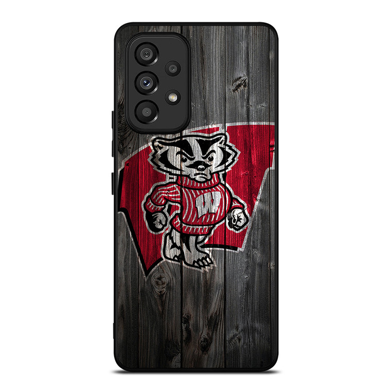 WISCONSIN BADGERS 1 Samsung Galaxy A53 5G Case Cover