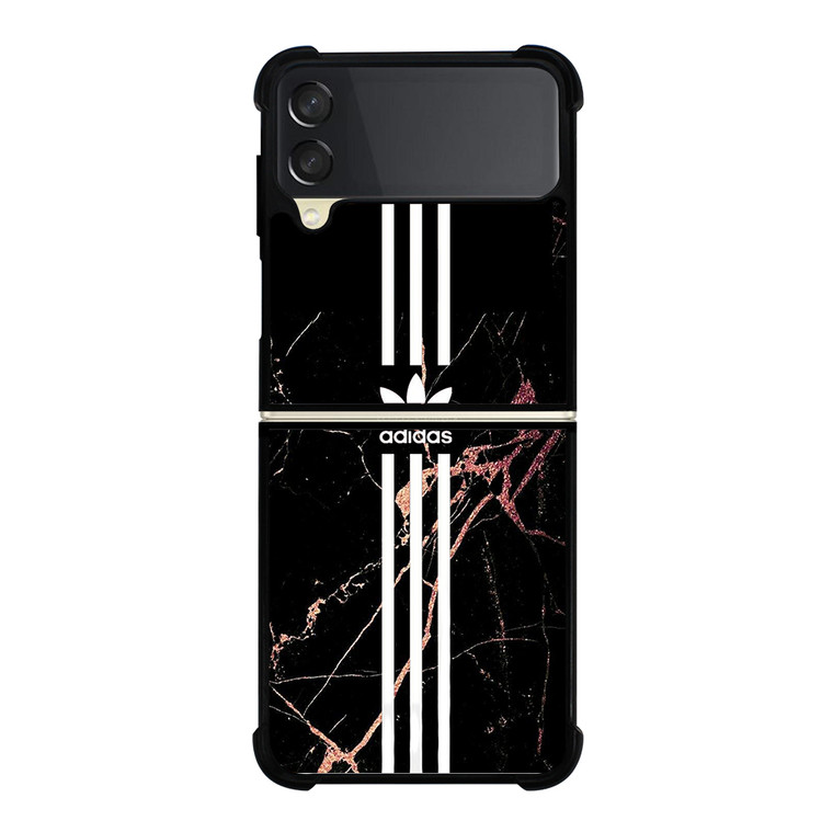 ADIDAS BLACK DAZZLE 1 Samsung Galaxy Z Flip 3 5G Case Cover