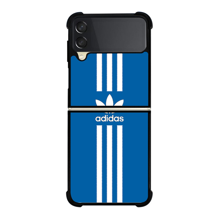 ADIDAS STRIPE BLUE Samsung Galaxy Z Flip 3 5G Case Cover