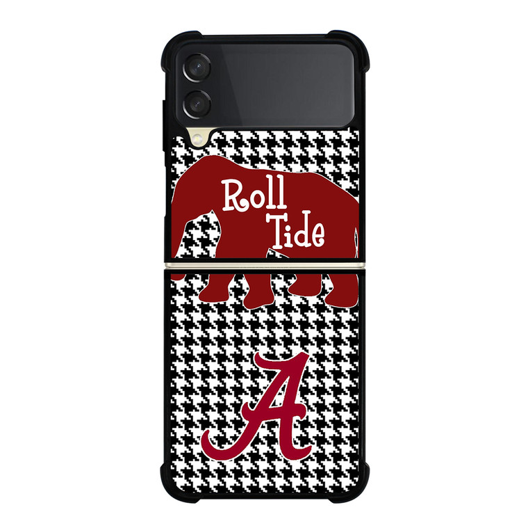 ALABAMA CRIMSON TIDE HOUNDSTOOTH Samsung Galaxy Z Flip 3 5G Case Cover