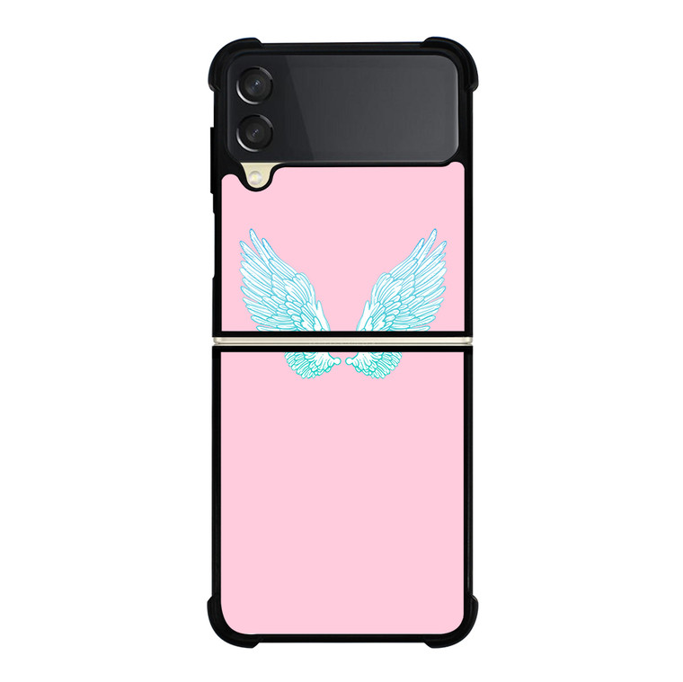 ANGEL PINK Samsung Galaxy Z Flip 3 5G Case Cover