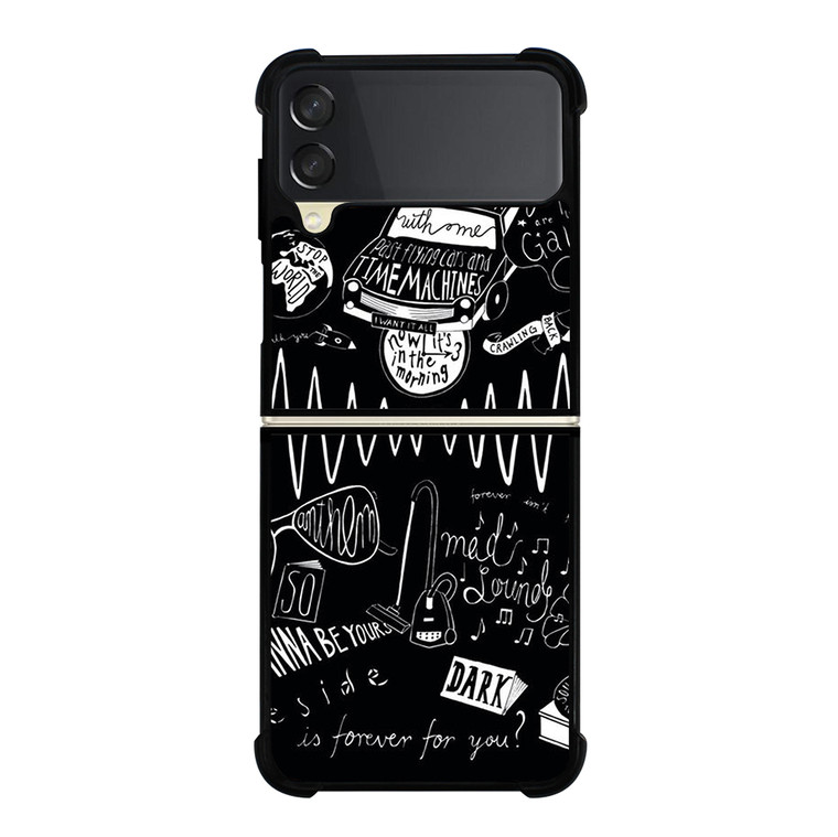 ARCTIC MONKEYS LYRIC Samsung Galaxy Z Flip 3 5G Case Cover