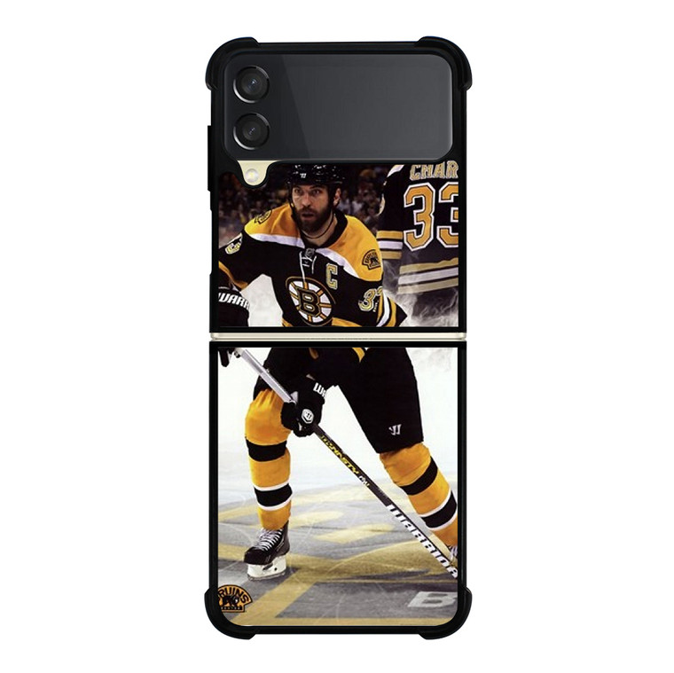 BOSTON BRUINS 33 ZDENO CHARA Samsung Galaxy Z Flip 3 5G Case Cover