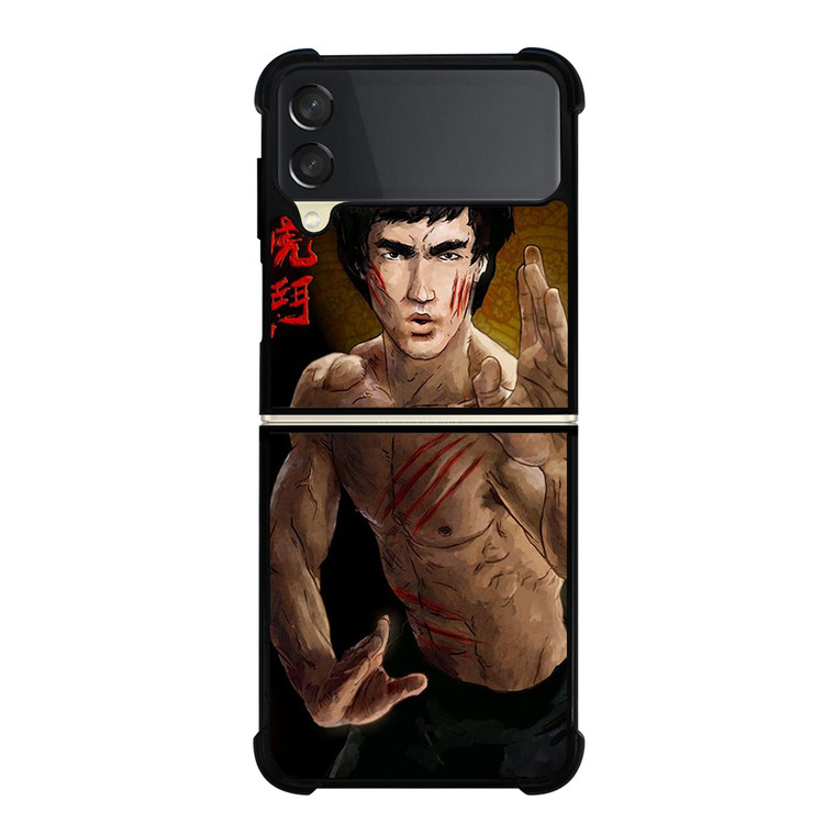 BRUCE LEE ART Samsung Galaxy Z Flip 3 5G Case Cover