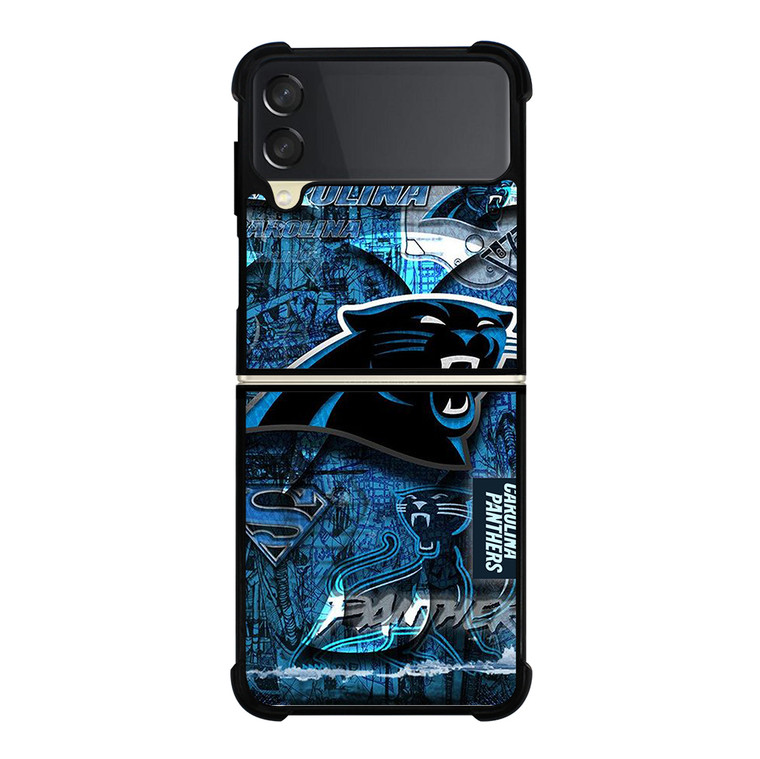 CAROLINA PANTHERS LOGO Samsung Galaxy Z Flip 3 5G Case Cover