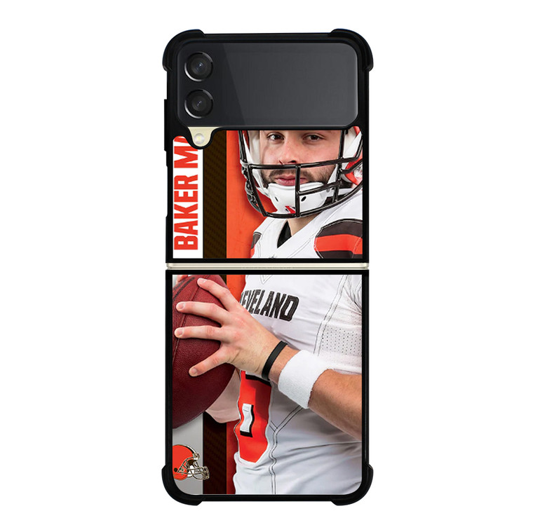 CLEVELAND BROWNS BAKER MAYFIELD Samsung Galaxy Z Flip 3 5G Case Cover