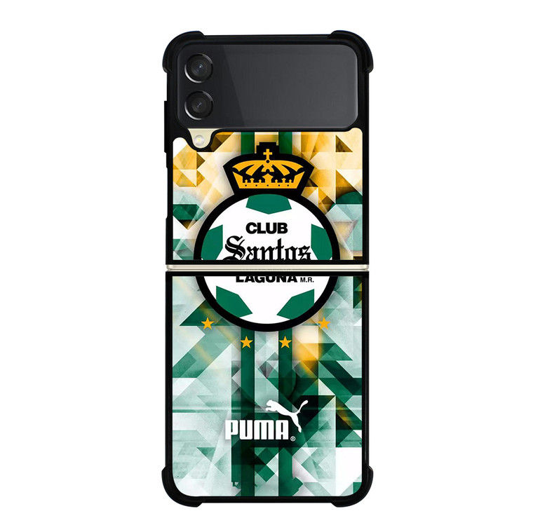 CLUB SANTOS LAGUNA FOOTBALL LOGO Samsung Galaxy Z Flip 3 5G Case Cover