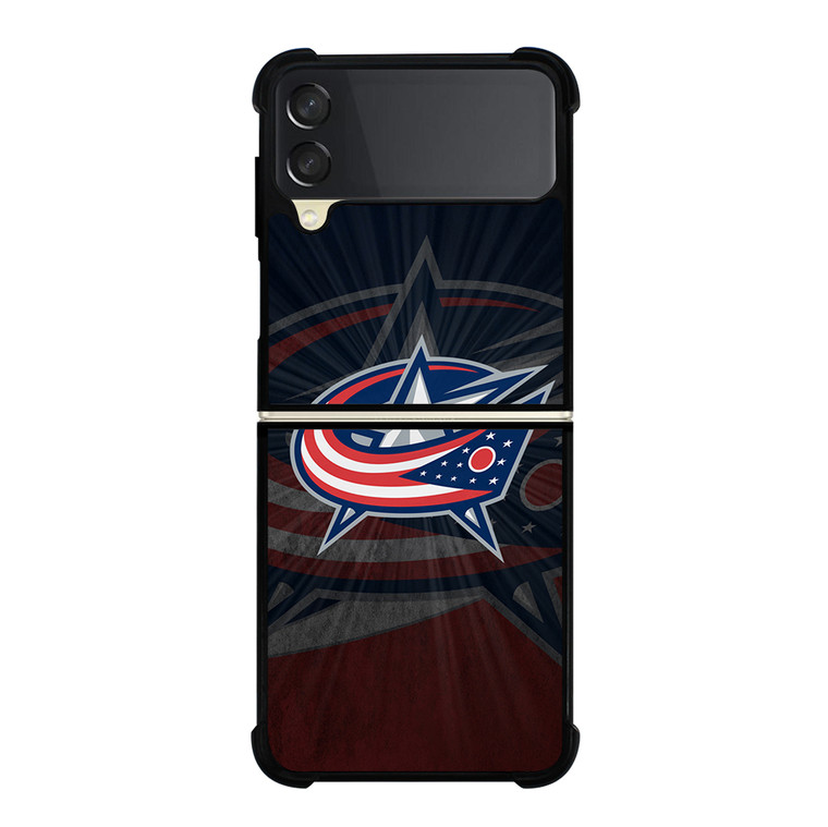 COLUMBUS BLUE JACKETS LOGO Samsung Galaxy Z Flip 3 5G Case Cover
