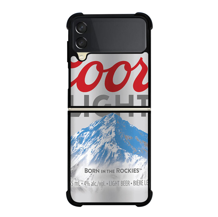 COORS LIGHT BEER 2 Samsung Galaxy Z Flip 3 5G Case Cover