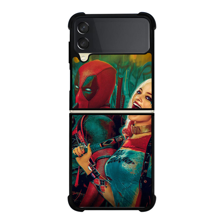 DEADPOOL HARLEY QUINN 1 Samsung Galaxy Z Flip 3 5G Case Cover
