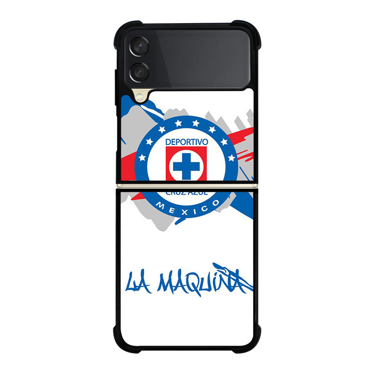 DEPORTIVO CRUZ AZUL LA MAQUINA Samsung Galaxy Z Flip 3 5G Case Cover