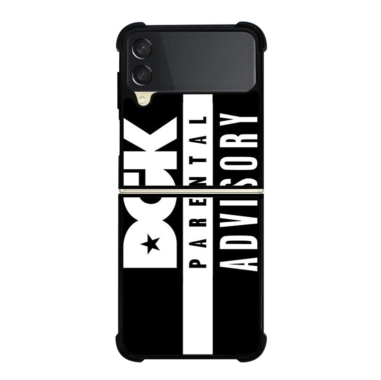 DGK PARENTAL ADVISORY Samsung Galaxy Z Flip 3 5G Case Cover