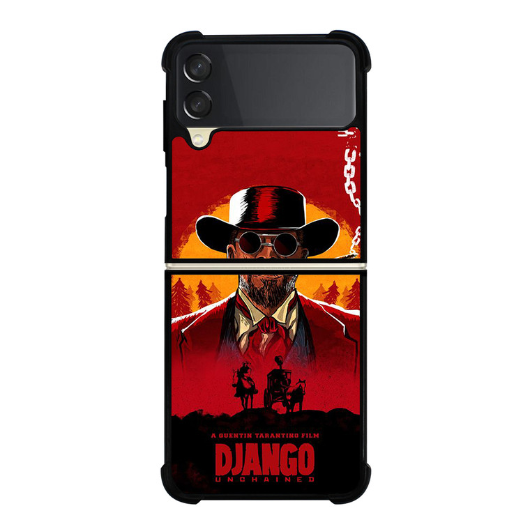 DJANGO UNCHAINED POSTER Samsung Galaxy Z Flip 3 5G Case Cover